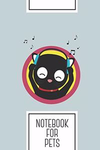 Notebook for Pets
