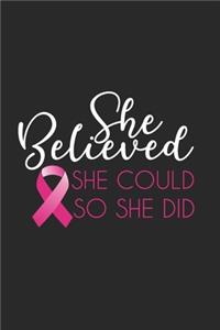 she believed she could so she did