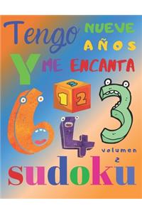 Tengo nueve años y me encanta sudoku volumen 2