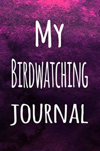 My Birdwatching Journal