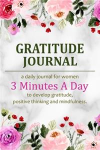 Daily Gratitude Journal for Women