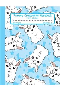 Primary Composition Notebook Story Journal