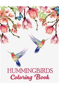 Hummingbirds Coloring Book