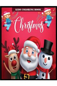 Kids Coloring Book Christmas