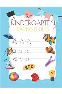 Kindergarten tracing Letters