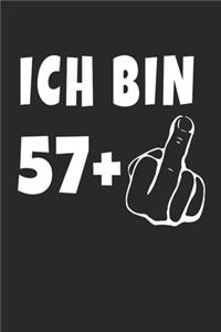 Ich Bin 57 + Mittelfinger