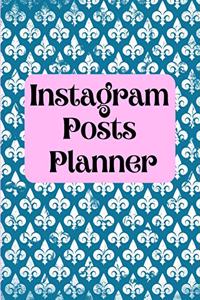 Instagram posts planner