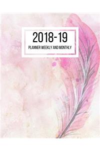2018-19 Planner Weekly and Monthly