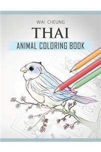 Thai Animal Coloring Book