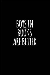 Boys in Books Are Better
