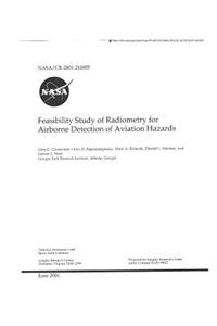 Feasibility Study of Radiometry for Airborne Detection of Aviation Hazards