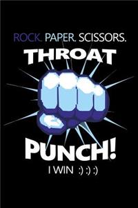 Rock, Paper, Scissors Throat Punch! I Win
