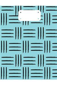 Sky Blue Tribal Composition Notebook