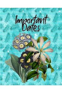 Important Dates