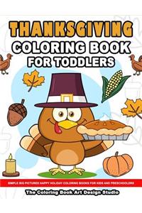 Thanksgiving Coloring Book for Toddlers