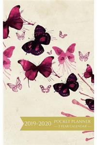2019-2020 Pocket Planner 2 Year Calendar