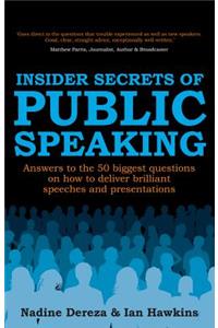 Insider Secrets of Public Speaking