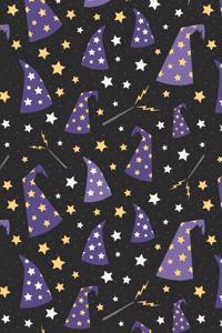 Wizard and Witch Pattern Cute Horror Decoration 15
