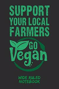 Support Your Local Farmers Go Vegan