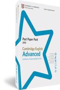 Past Paper Pack 2010 Cambridge English Advanced Exam Papers and Teachers' Booklet with Audio CD