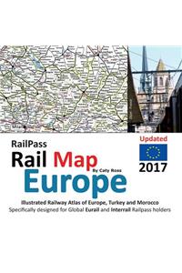 Railpass Railmap Europe 2017