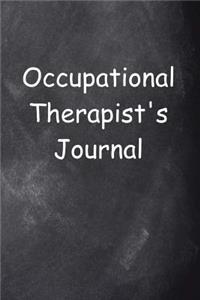 Occupational Therapist's Journal Chalkboard Design: (Notebook, Diary, Blank Book)