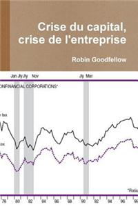 Crise Du Capital, Crise de L'Entreprise