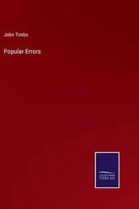Popular Errors
