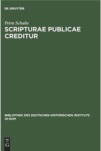 Scripturae publicae creditur