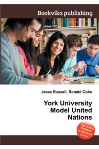 York University Model United Nations