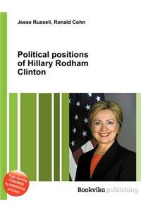 Political Positions of Hillary Rodham Clinton
