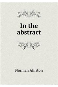 In the Abstract