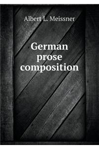 German Prose Composition