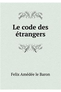 Le Code Des Étrangers