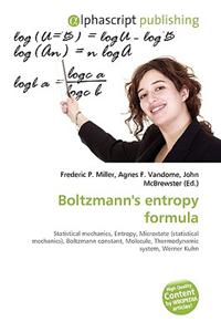 Boltzmann's Entropy Formula