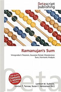 Ramanujan's Sum