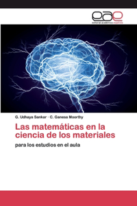 matemáticas en la ciencia de los materiales