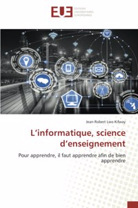 L'informatique, science d'enseignement