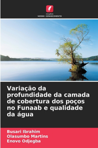 Variação da profundidade da camada de cobertura dos poços no Funaab e qualidade da água