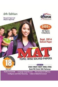 MAT 18 years Topic-wise Solved Papers (1997-2014)