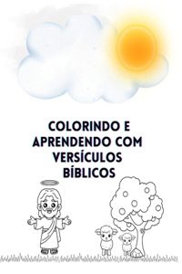 Colorindo E Aprendendo Com Versículos Bíblicos