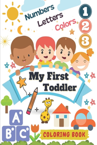 My First Toddler Coloring Book