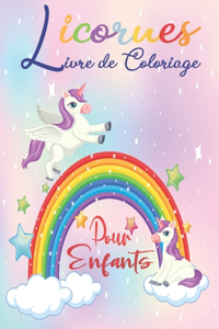 Licornes Livre de Coloriage pour Enfants