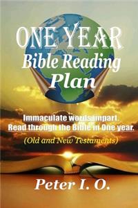 One Year Bible Reading Plan