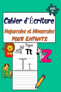 Cahier d'Écriture Majuscules et Minuscules pour Enfants