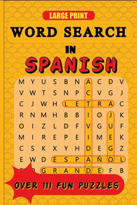 Word Search in Spanish