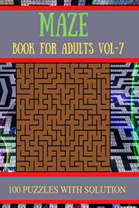 Maze Book for Adults Vol-7