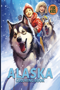 Alaska Coloring Book For Kids
