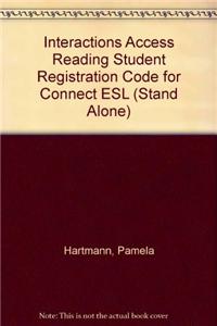 Interactions Access Reading Student Registration Code for Connect ESL (Stand Alone)