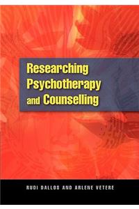 Researching Psychotherapy and Counselling